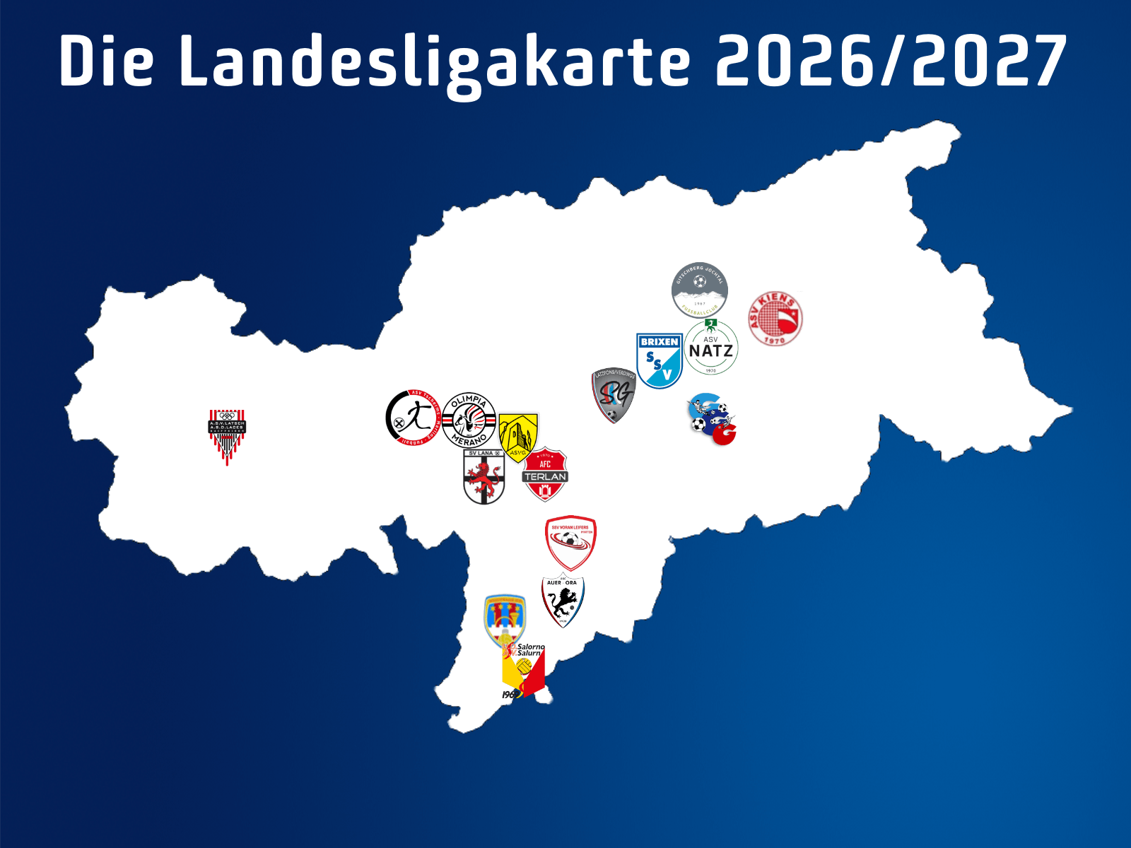 Die Landesligasaison 2026/2027 - unsere Gegner