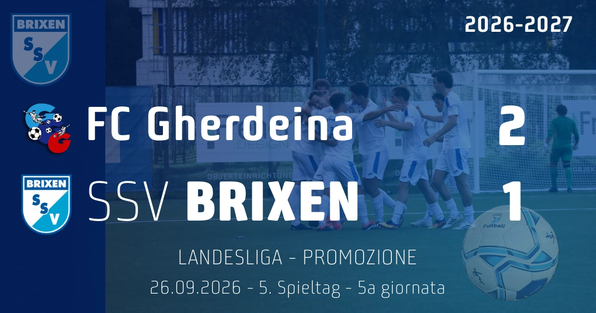 Spielerisch überlegen, doch mit leeren Händen: 1:2 bei Gröden