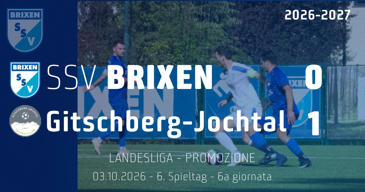 Bitteres 0:1 gegen viele Ex-Brixner