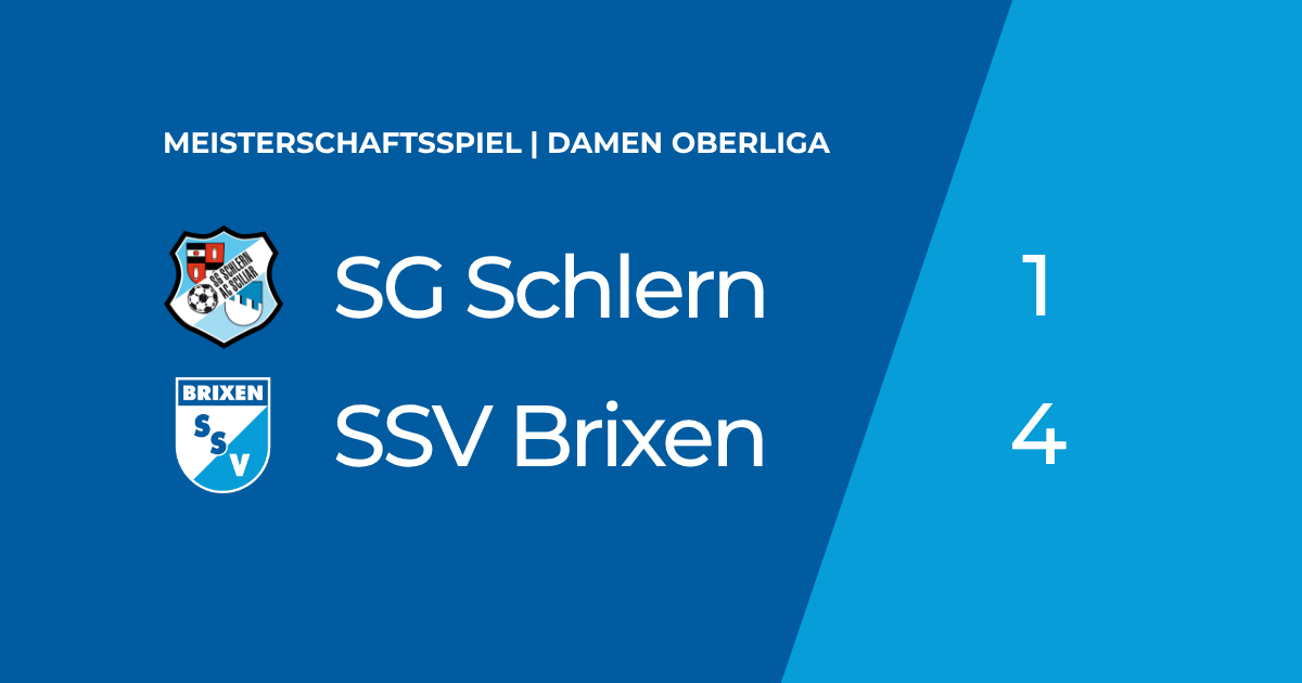 4-1-Auswärtssieg gegen SG Schlern