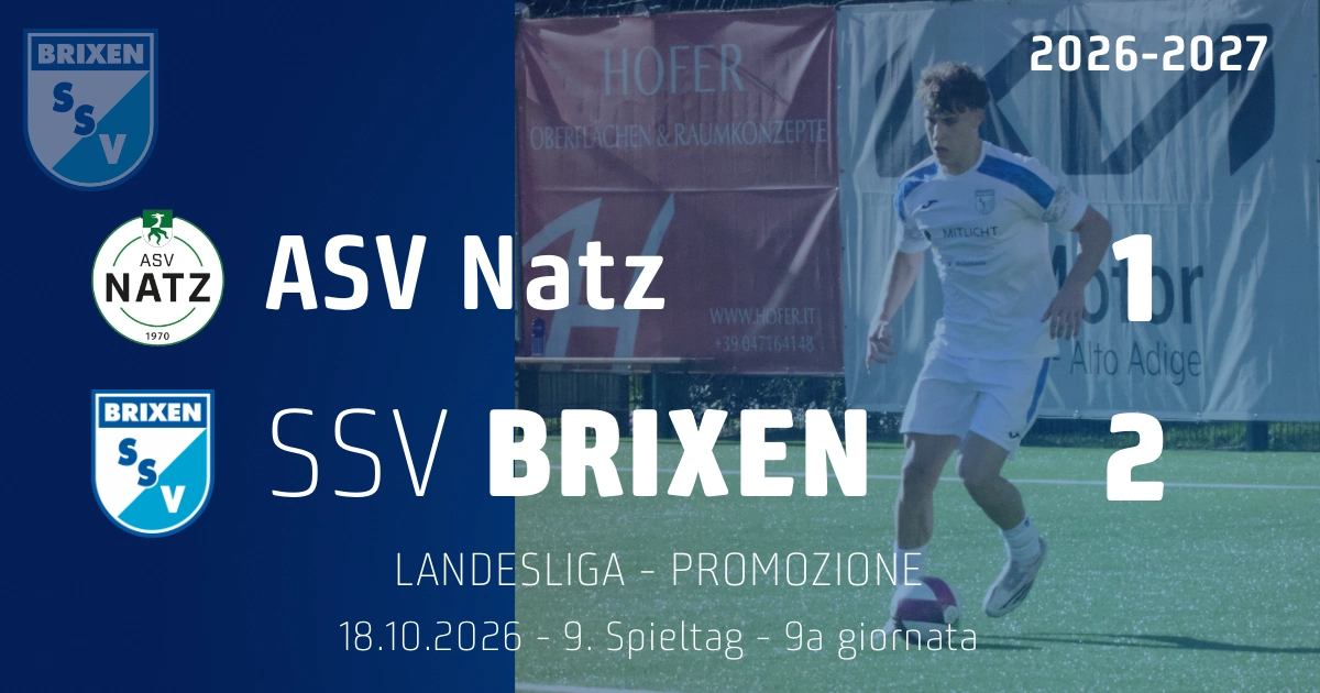 Derby-Sieg in Natz: Wir drehen das Spiel und holen drei wichtige Punkte