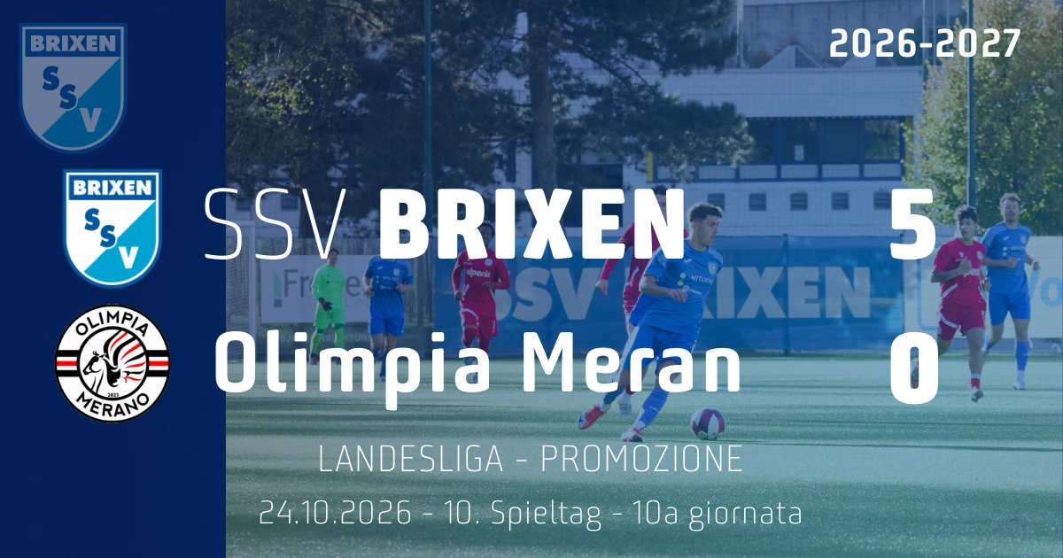Junge Wilde: Wir lassen Olimpia Meran mit 5:0 keine Chance